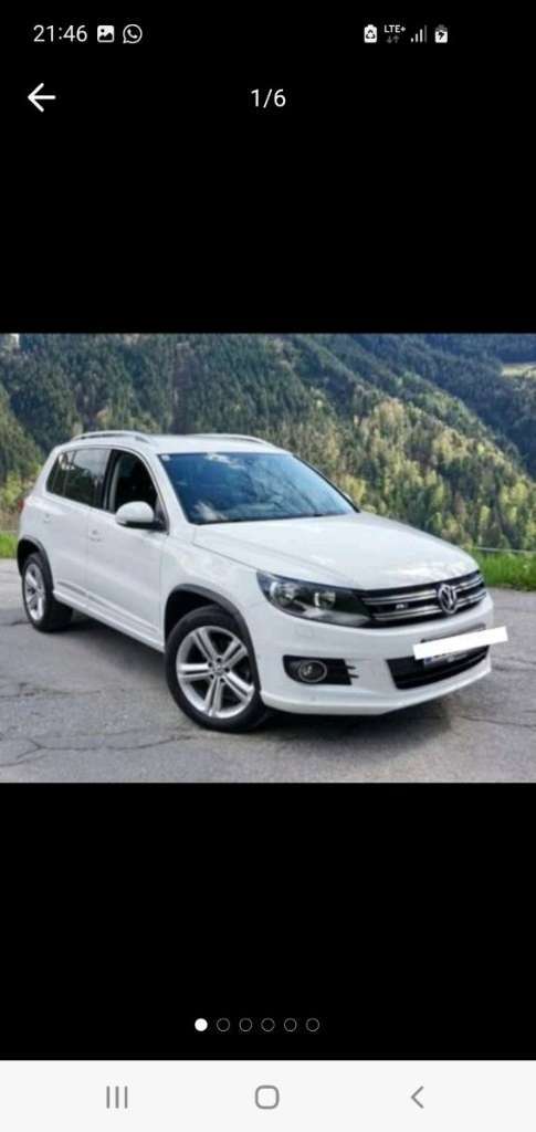 VW Tiguan 2.0 TDI R-Line Sport Paket SUV / Geländewagen
