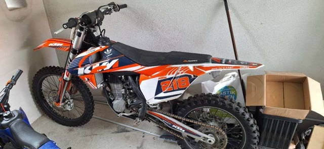 KTM 450 SX-F 2016 + Kindermotocross Motocross