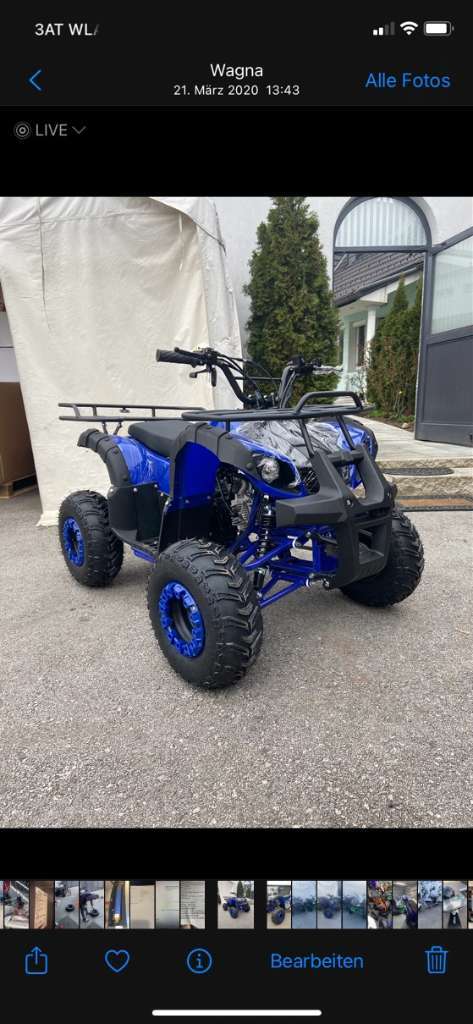 Nitro Motors Quad 125 ccm V+R AKTION Quad