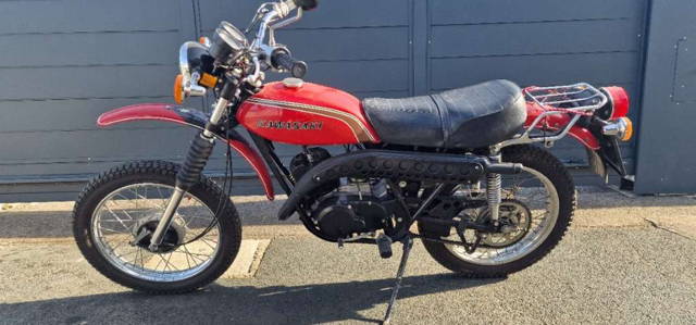 Kawasaki F6 125ccm Motocross