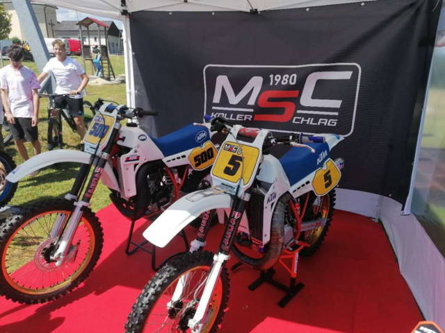 KTM 500 MX 500 Oldtimer 1985 TOP Restauriert Motocross