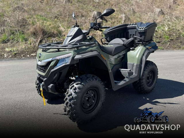 QJ Motor SFA600 ATV SFA 600 ABS EPS ONE grün gratis Koffer und gratis Zustellung - Finanzieru...