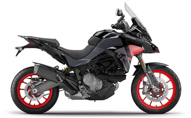Ducati Multistrada V2 S Farbe Schwarz LAGERND (A2-Vers... Enduro