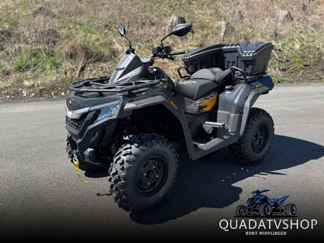 QJ Motor SFA600 ATV SFA 600 ABS EPS ONE schwarz gratis Koffer und gratis Zustellung - Finanzi...