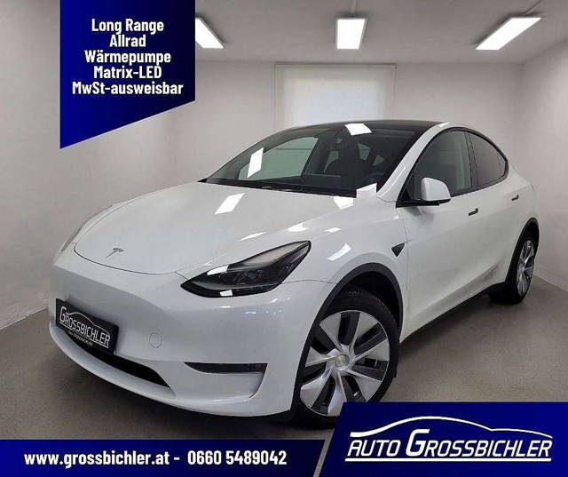 Tesla Model Y Long Range AWD 75kWh,Mwst. auswei, Jahreswagen, neuwertig SUV / Geländewagen