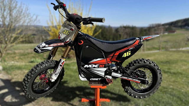 Oset MX-10 Kinder E-Motocross (regulierbar) 40kmh Motocross