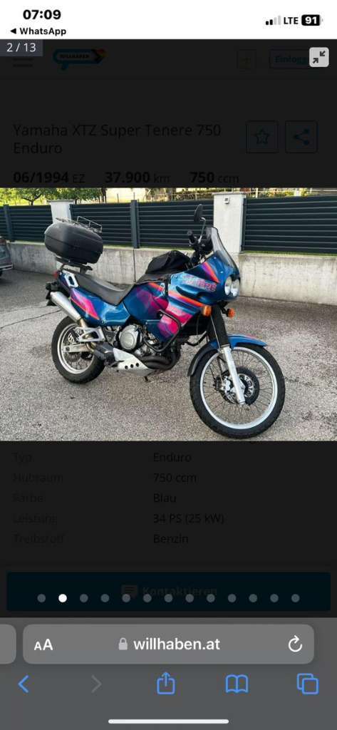 Yamaha 3TD Enduro