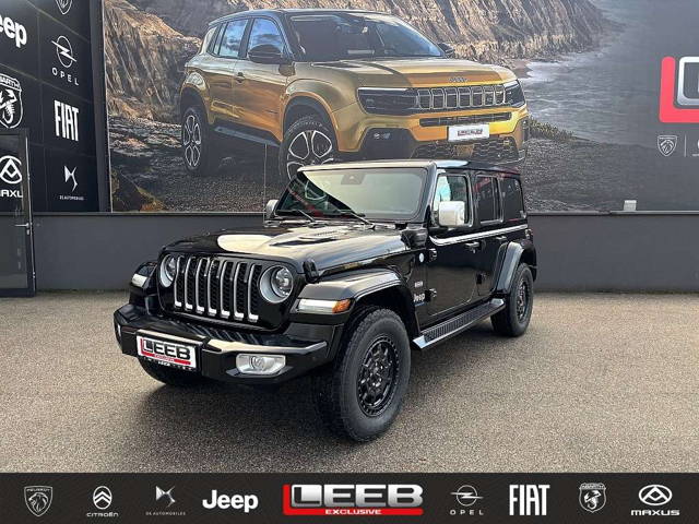 Jeep Wrangler Sahara 2.0 PHEV 380 PS AT 4xe - IRMSCH... SUV / Geländewagen