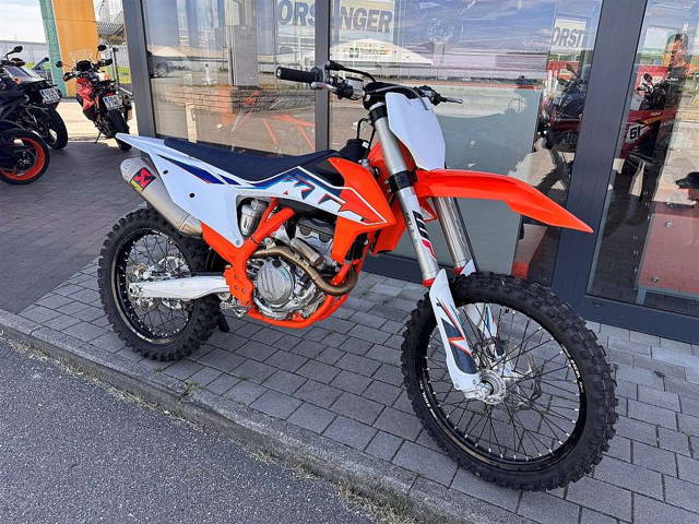 KTM 250 SX-F Modell 2022 inkl. Akrapovic Anlage Motocross