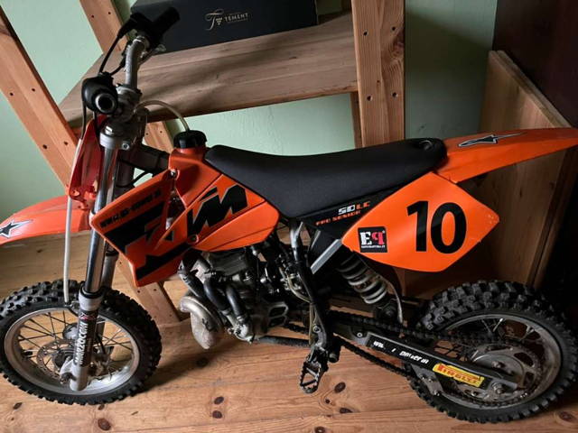 KTM 50 Kinder Cross Motocross