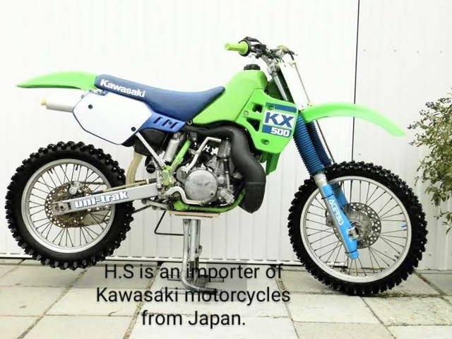 Kawasaki KX H.S is a trusted importer of Honda, Kawasaki, Motocross