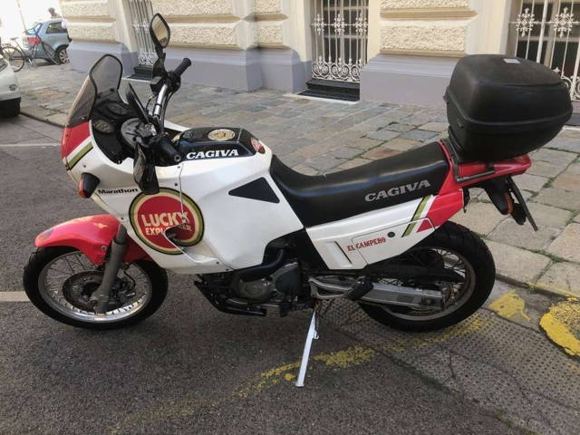 Cagiva Elefant 750 ccm Lucky Strike Enduro