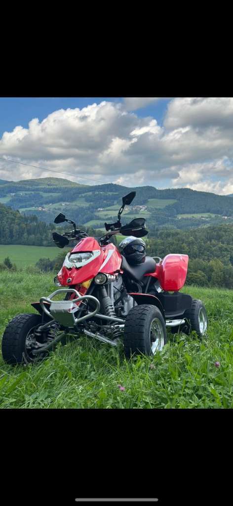 Bombardier DS 650 Baja NEUES PICKERL Quad