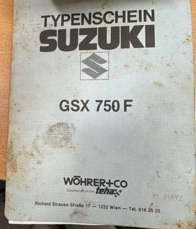 Suzuki GSX 750F Tourer