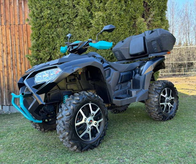 Access Shade Sport Plus, Zulassung als landw. Zugmaschine Quad