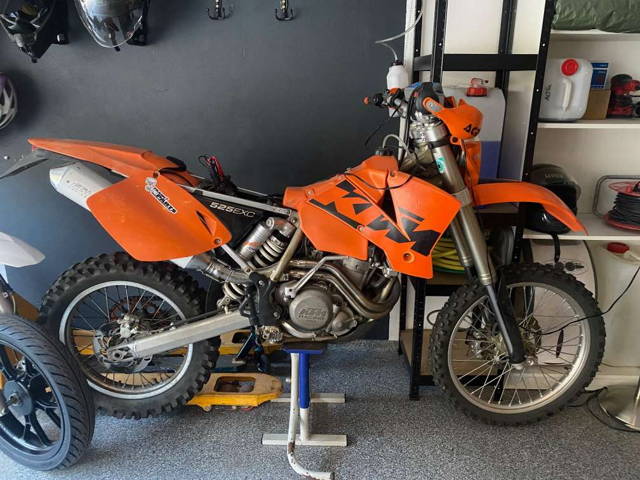 KTM 525 EXC Leichtmotorrad L3 Enduro
