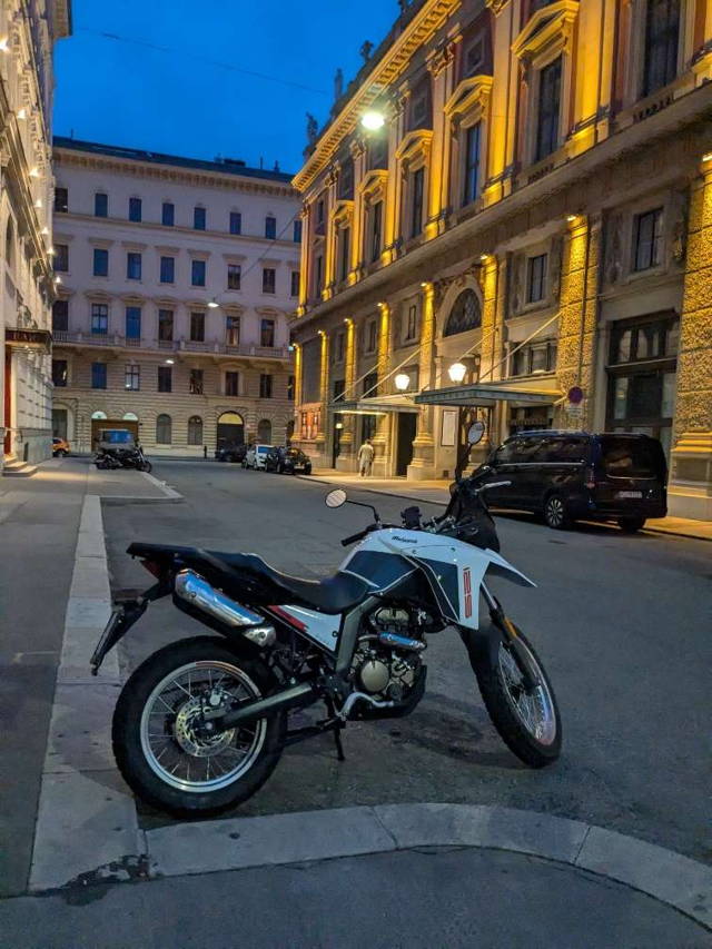 Malaguti Dune 125 weiß Enduro