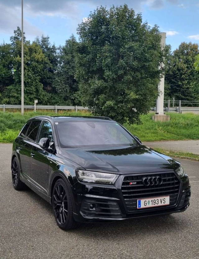 Audi Q7 SQ7, MATRIX, BOSE, PANO, ACC, AHK, 22 Zoll SUV / Geländewagen