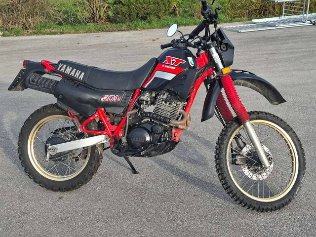 Yamaha XT Yamaha XT 500 N Schwarz / Rot - 4 Valve Motocross