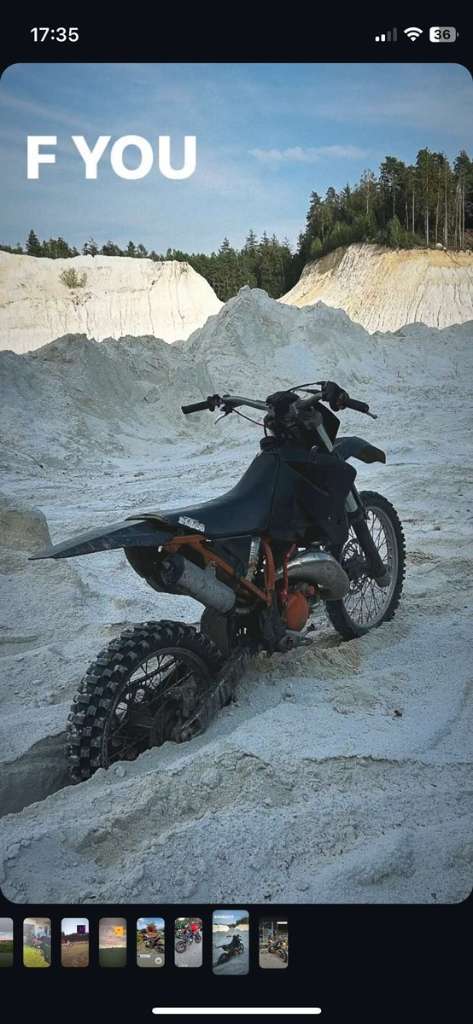 KTM SX 125 Motocross
