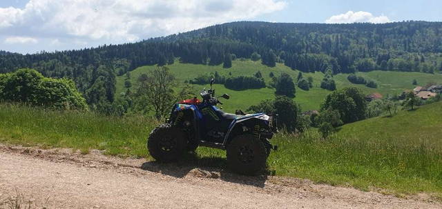 Polaris Scrambler Quad