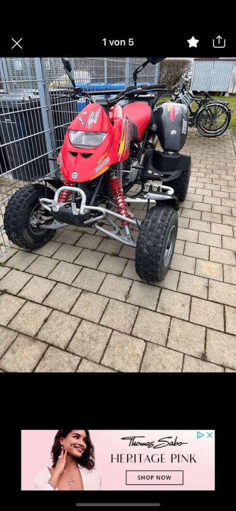 Bombardier DS 650 Quad