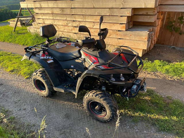 Linhai LH200ATV-D T3 mit Funkseilwinde Quad