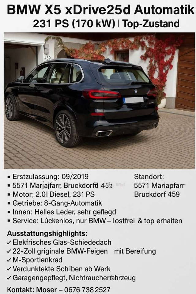 BMW X5 2,5 SUV / Geländewagen