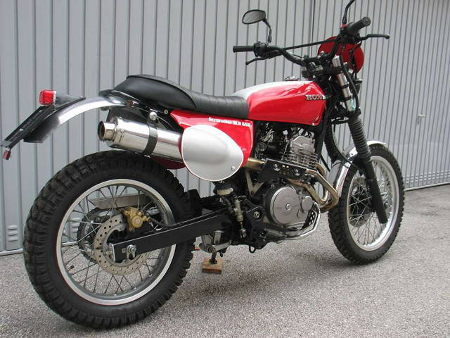 Honda SLR 650 Scrambler  (Umbau typisiert !) Enduro