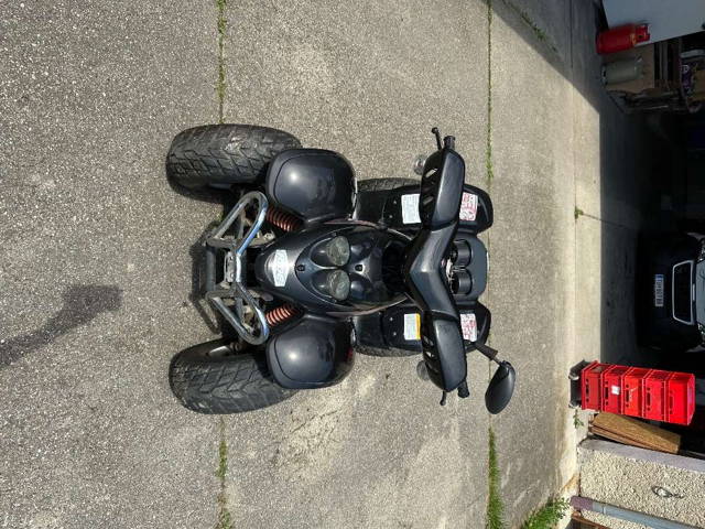 Mini-Quad 49cc mit Straßenzulassung - defekt - für Bastler oder als Teilespender Quad
