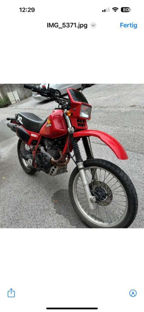 Honda XL 600 R Enduro