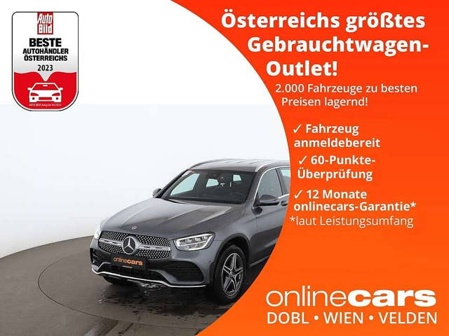 Mercedes-Benz GLC-Klasse GLC 300de 4Matic AMG-Line Aut LED AHK NAVI LEDER SUV / Geländewagen