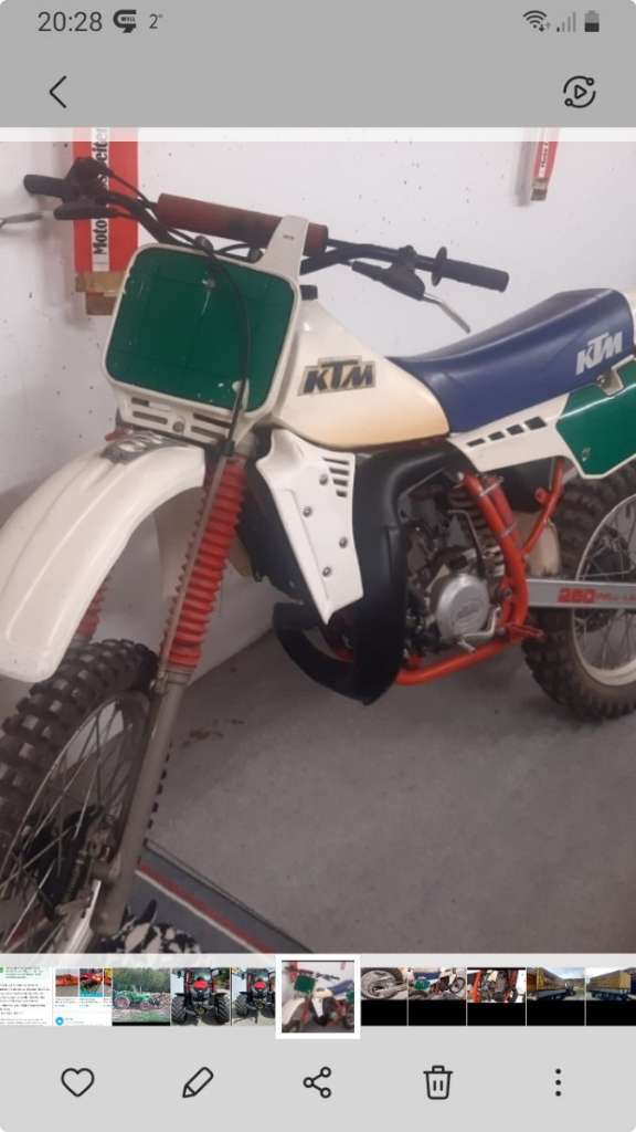 KTM 250 Motocross