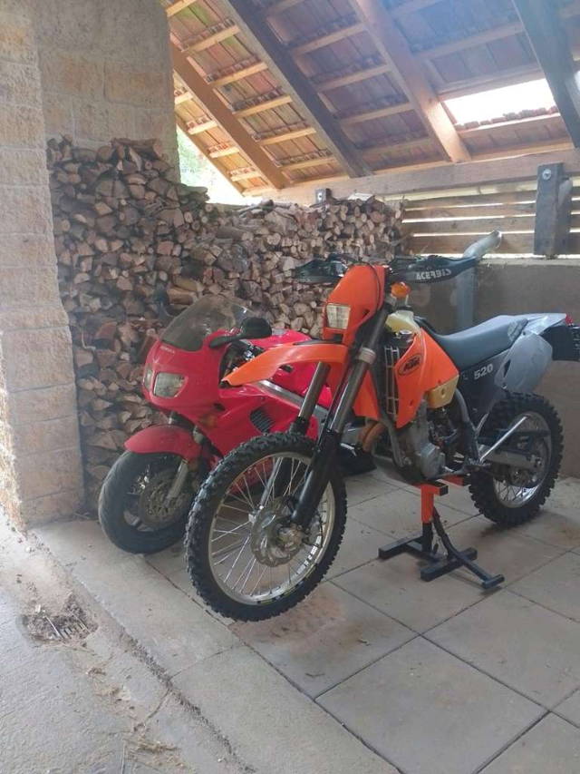KTM 520 six day edit exc Motocross