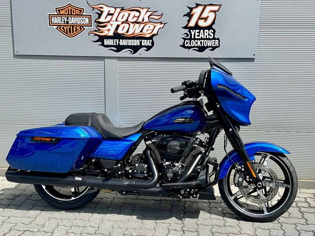 Harley-Davidson Street Glide FLHX BLUE BURST lagernd, black trim Tourer