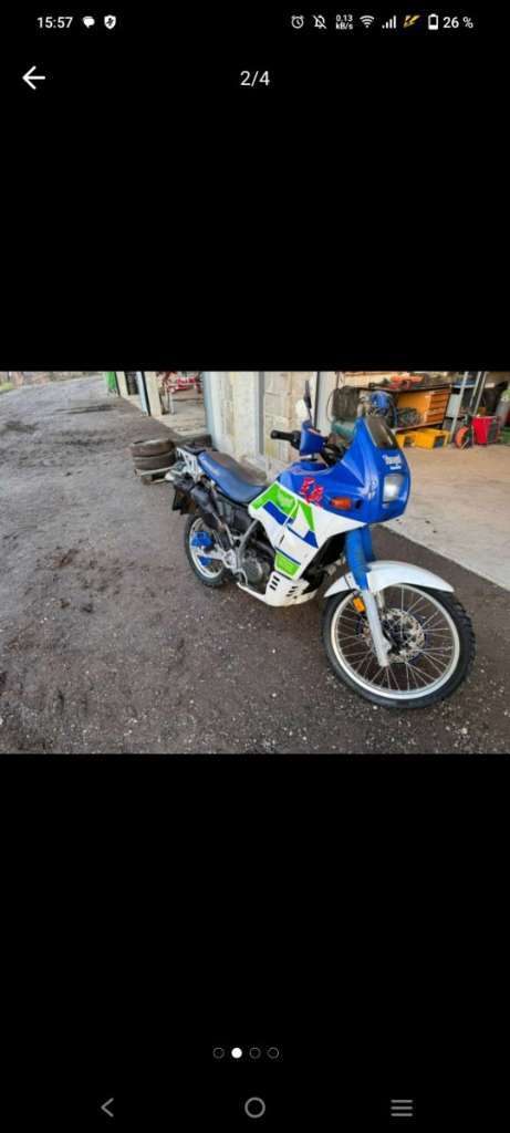 Kawasaki KLR tengai 500 + tengai 650 Enduro