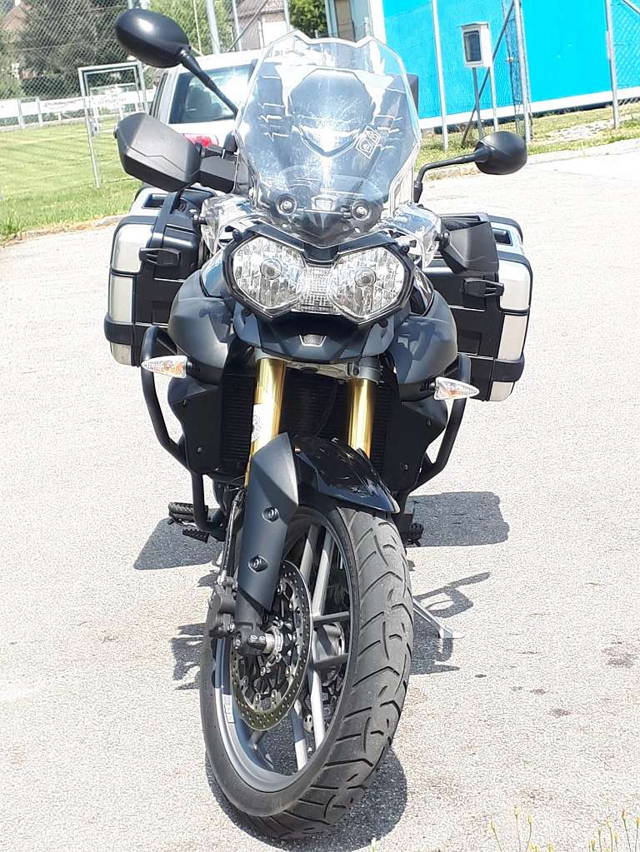 Triumph Tiger 800 ABS Tourer mit neuen Reifen und Antriebssatz Tourer