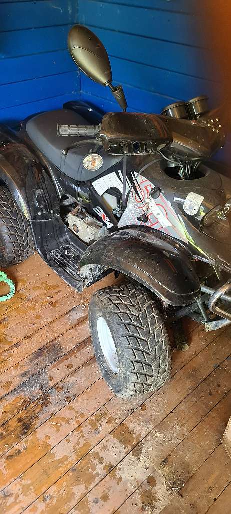QJ Motor Ride Trooper Quad