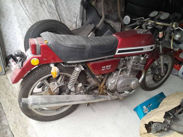 Yamaha XS 500 eight Valve Tourer