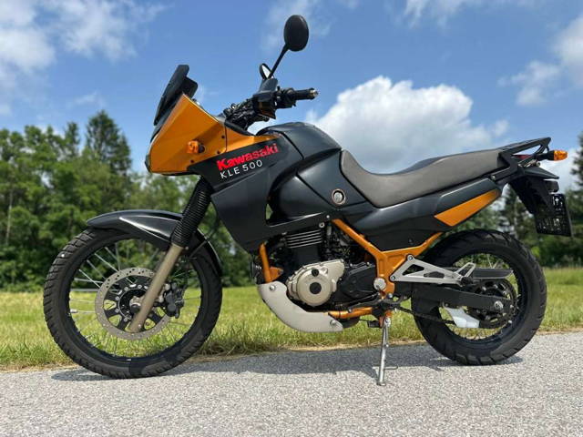 Kawasaki KLE nur 7280 Km! Enduro