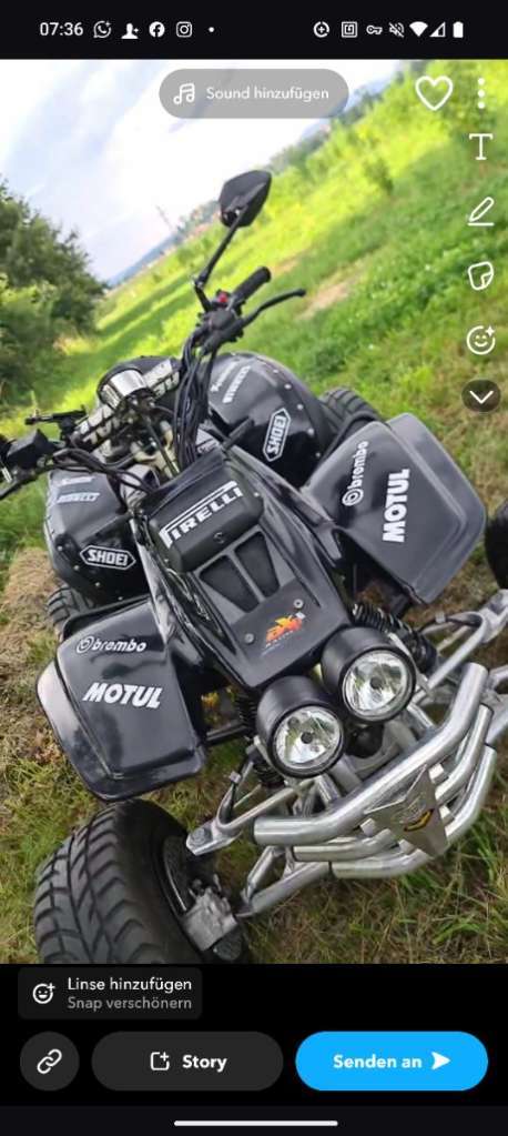 Yamaha Warrior Quad