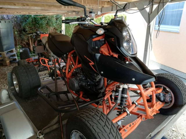 KTM 990 E-ATV KTM 990 Superduke R,  (no YFM Raptor, LTR, KFX ) Quad