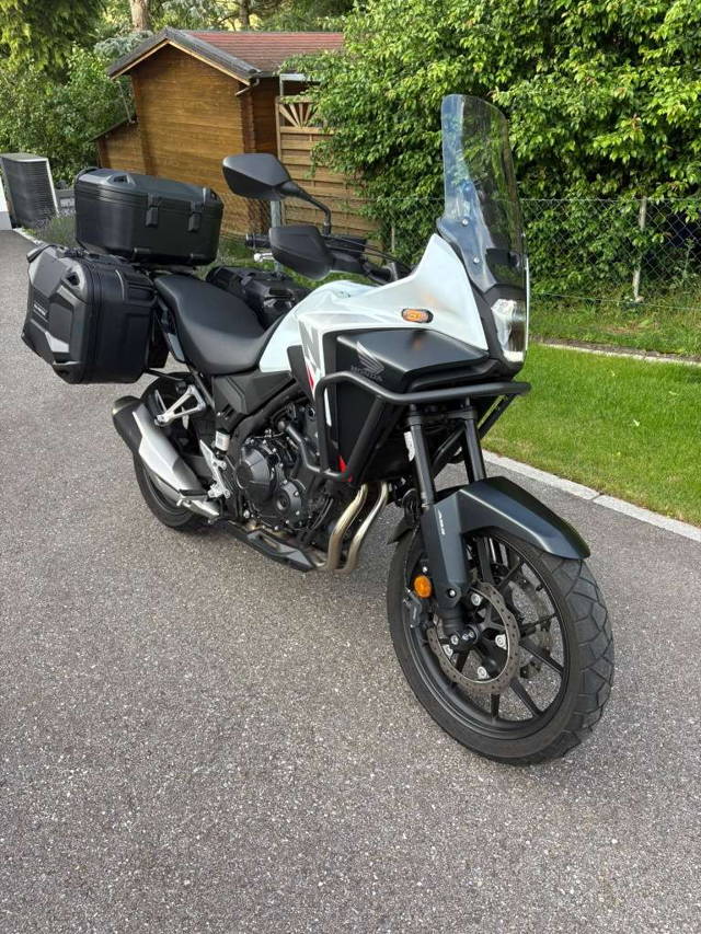 Honda NX 500 mit viel original Zubehör und Gepäcksystem Tourer