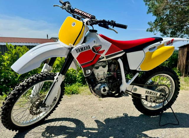 Yamaha YZ 400F 1998 weiß (no 426, 450) Motocross