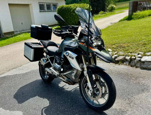 BMW R 1200 GS K50 Military Green TOP Zustand Service Voll Tourer