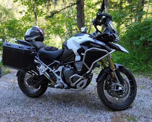 Triumph Tiger 1200 Rally Explorer, 30 Ltr. Tank, ca.600 KM Enduro