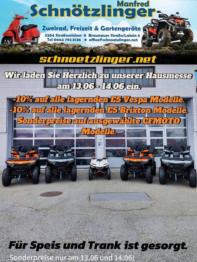 CF-Moto CForce 450 - HAUSMESSE -%%% nur am 13.und 14. Juni 2025 kommen Sie vorbei es lohnt s...