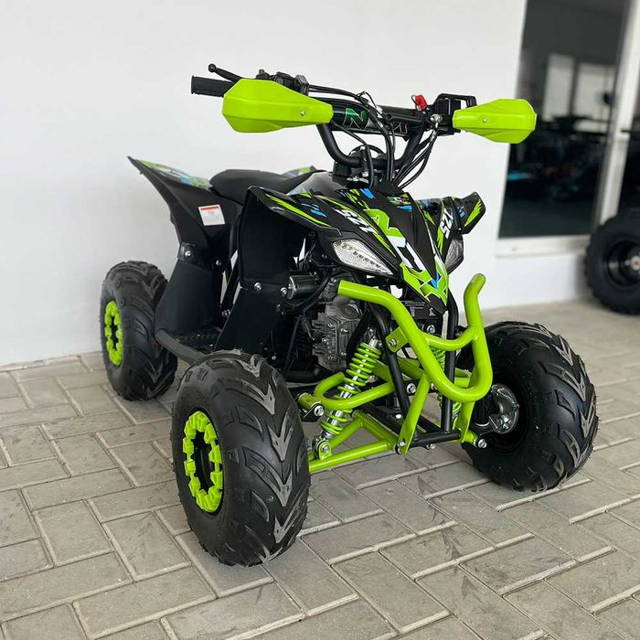 Atv 125cc NCX Furious Six Sport 6" 4T benzina negru/verde lemon