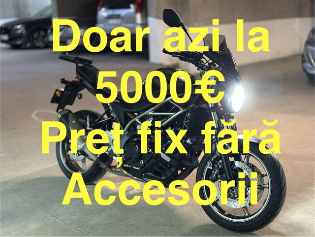 Doar azi Suzuki SV650 AM4 model 2024 la 5000€ fara accesorii