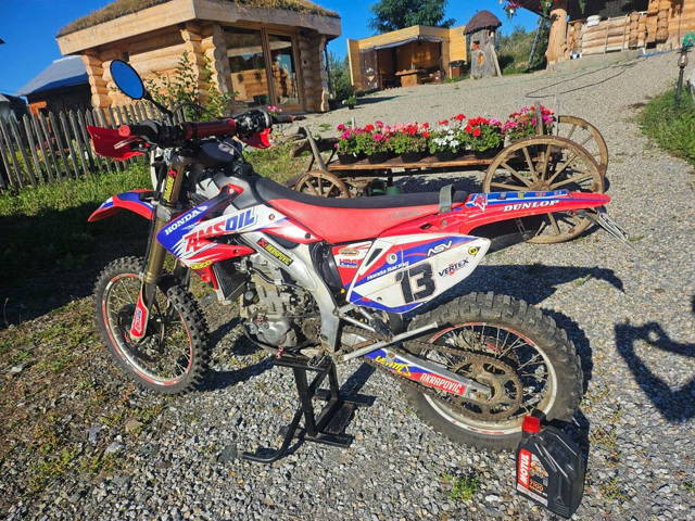 Motocicleta Cross Enduro Honda Crf450x